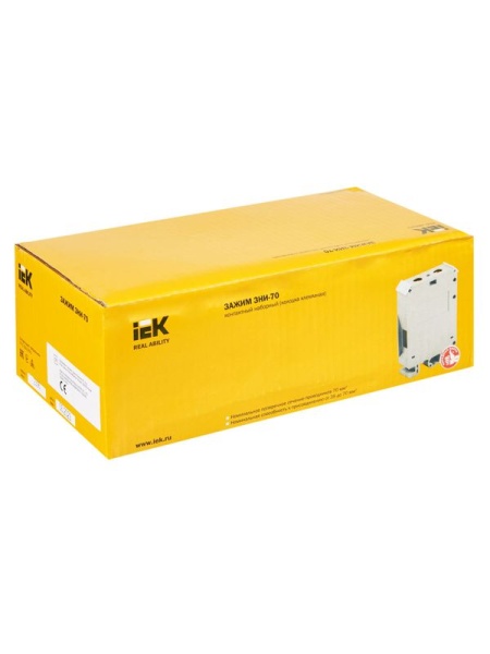 Зажим наборный ЗНИ-70кв.мм (JXB250A) сер. IEK YZN10-070-K03