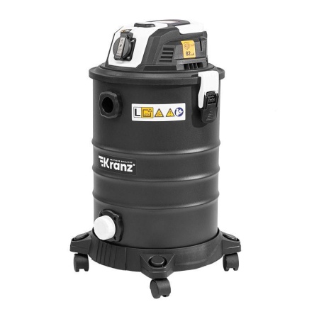 Пылесос строительный KR30 1400Вт 30л 4м Kranz KR-16-1117