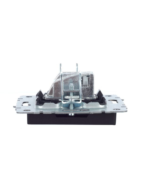 Розетка телевизионная оконечная TV СП Brite РТВ11-0-БрЧ механизм черн. IEK BR-A10-O-K02