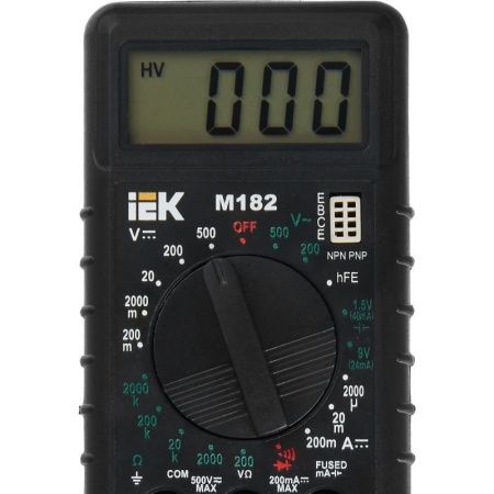 Мультиметр цифровой Compact M182 IEK TMD-1S-182