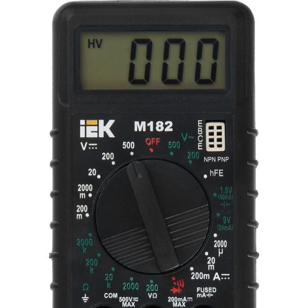Мультиметр цифровой Compact M182 IEK TMD-1S-182