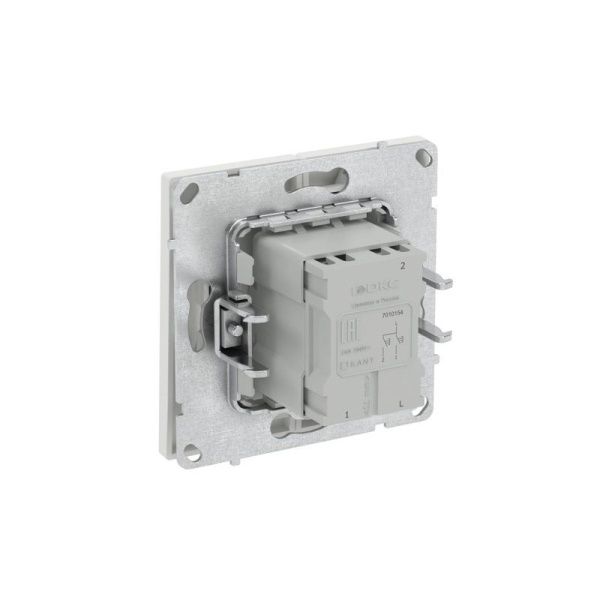Кнопка 2-кл. KANT бел. песок DKC 7010154