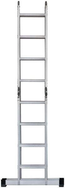 Лестница-трансформер четырехсекционная 4х4 13.2кг алюм. FIT 65450