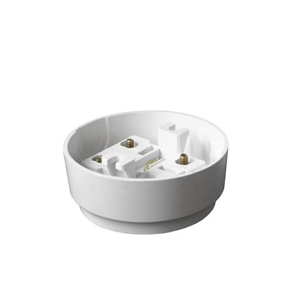 Разъем РШ-ВШ 32А 250В 2P+PE откр. уст. бел. UNIVersal 1235