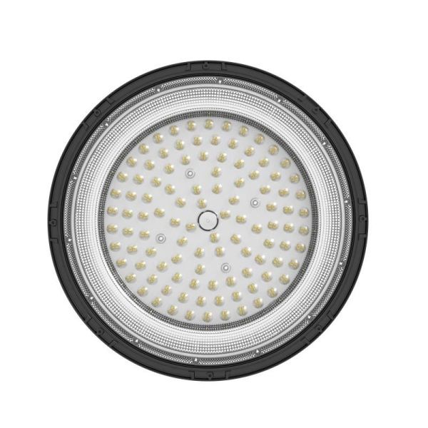 Светильник светодиодный ДСП IB 02 S 150W W 850 BK PC 337х337х89.8мм 150Вт 5000К IP65 High Bay подвес черн. Русский Свет 16090223139