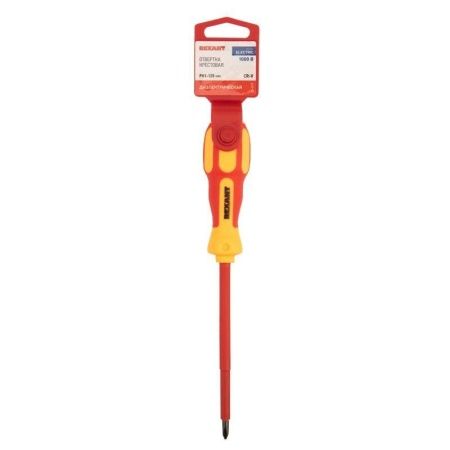 Отвертка "Электрика" PH1 125мм REXANT 12-4717