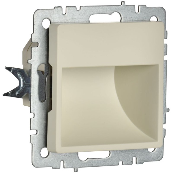 Подсветка светодиодная BRITE встраив. ПЛ20-БрКр механизм беж. IEK BR-FL20-K10