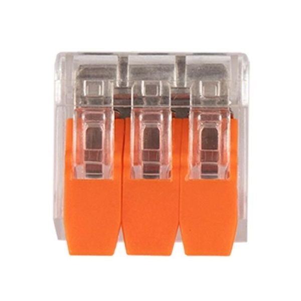 Клемма монтажная рычажного соединения PTC-3P 221-413 450В 32А 0.14-4.0кв.мм JazzWay 5050914