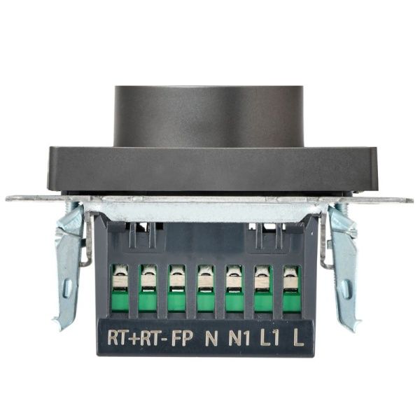 Термостат электронный с индик. BRITE СП IP20 ТС10-1-БрС механизм сталь IEK BR-RT11-K46