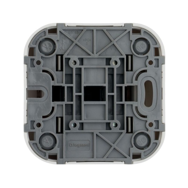 Выключатель 2-кл. ОП Quteo 10А IP20 10AX бел. IEK 782202