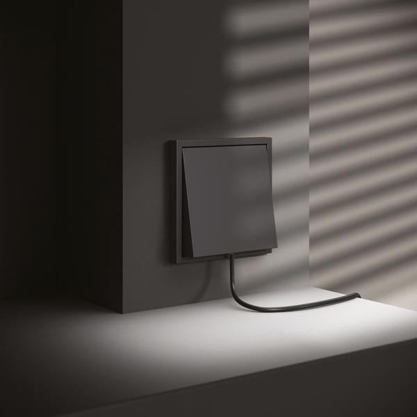 Вывод кабеля СП S70 механизм графит Voltum VLS080207