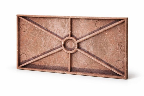 Плита для закрытия кабеля ПЗК "ОСТОРОЖНО КАБЕЛЬ" 240х480х16 SPP 240