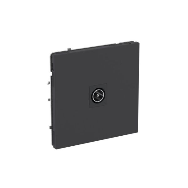 Розетка телевизионная одиночная TV KANT черн. уголь DKC 7012503