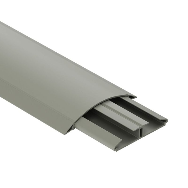 Кабель-канал напольный 75х17 L2000 пластик CSP-F G сер. DKC 01332