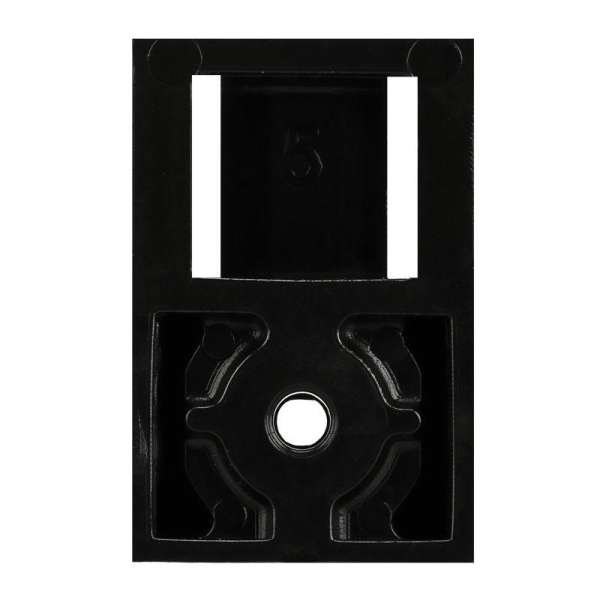 Площадка под стяжку для прямого монтажа черн. (уп.100шт) Rexant 07-2106