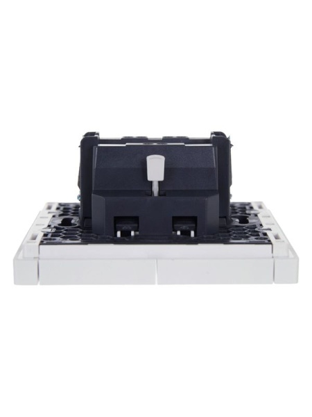 Выключатель 2-кл. СП FORTE&PIANO 10А FP205 бел. IEK FP-V20-0-10-1-K01