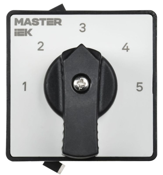 Переключатель кулачковый 10А (сх. 84) стандартная рукоятка IEK MI-CS10-010-084