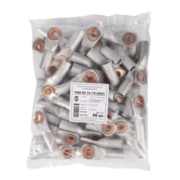 Наконечник медно-алюминиевый ТАМ 95-12-13 КВТ 60062