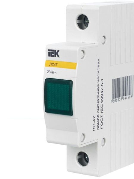 Лампа сигнальная ЛС-47 зел. KARAT IEK MLS10-230-K06
