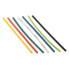 Набор трубок термоусадочных ТУТ нг тонкостен. 2/1 (7 цветов по 3шт 100мм) EKF tut-n-2