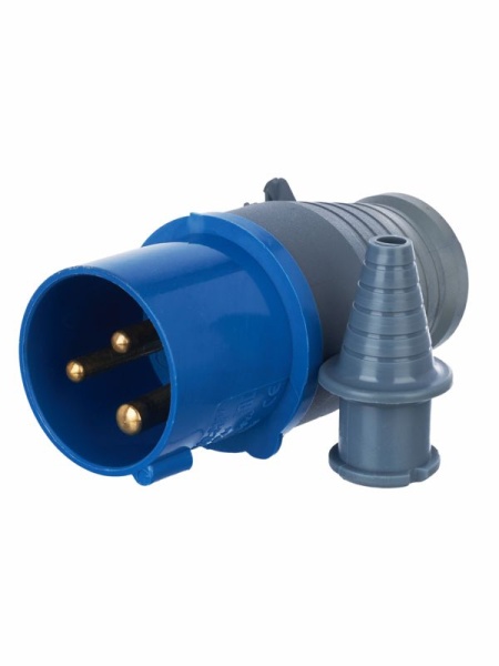 Вилка эл. каб. 16А 2P+PE 16А 220В IP44 ССИ-013 IEK PSR01-016-3