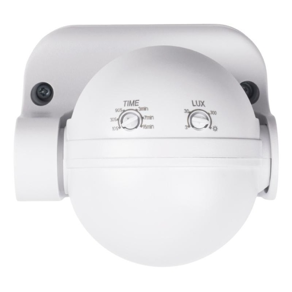 Датчик движения PMS-IR 009 1200Вт 180град. 12м IP44 WH JazzWay 5012912