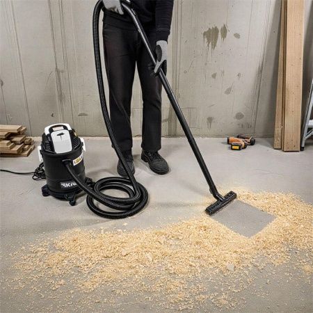 Пылесос строительный KR15 1200Вт 15л 4м Kranz KR-16-1115